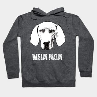 Weim Mom Weimaraner Design Hoodie